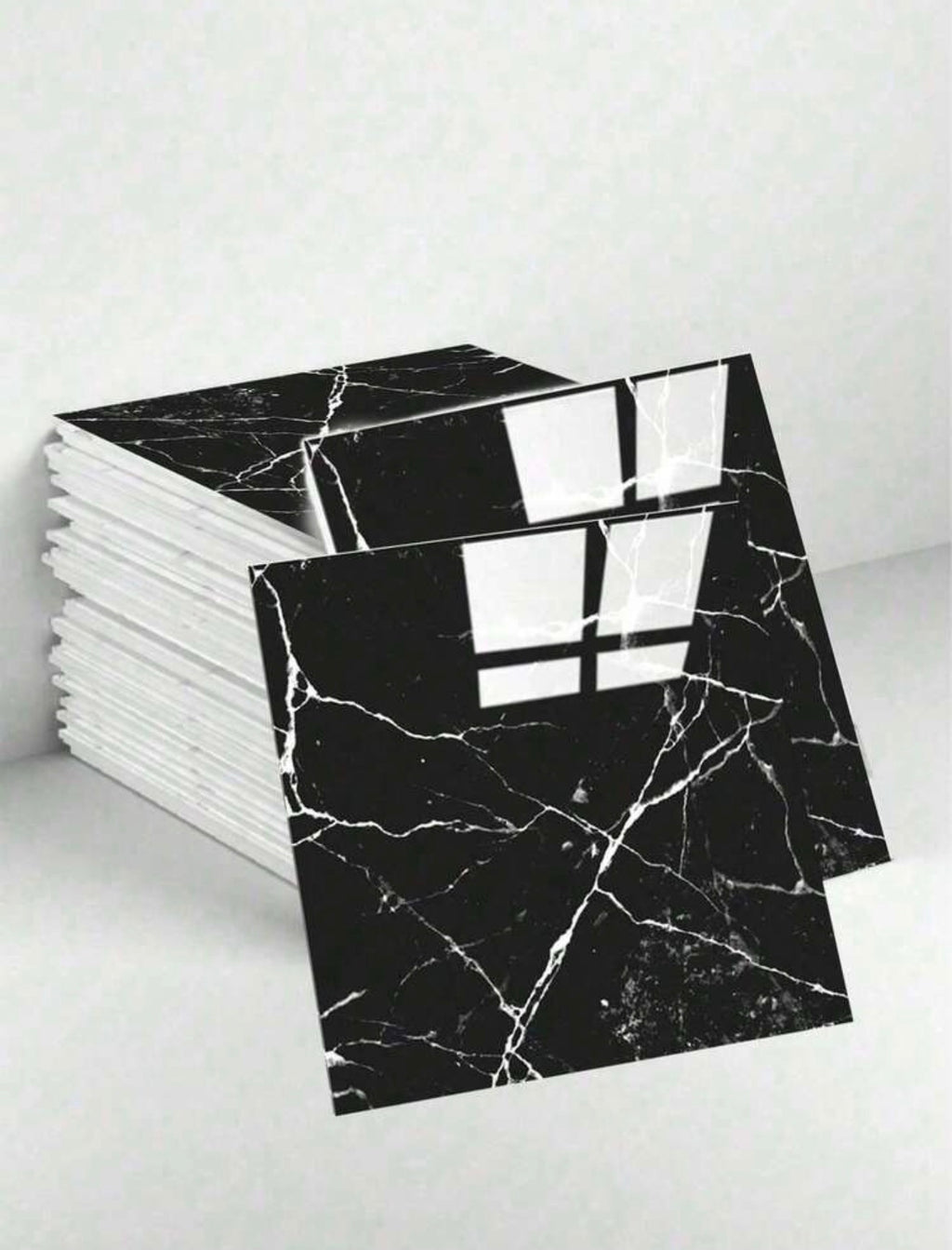 12pcs Self-Adhesive Vinyl Wall Tiles