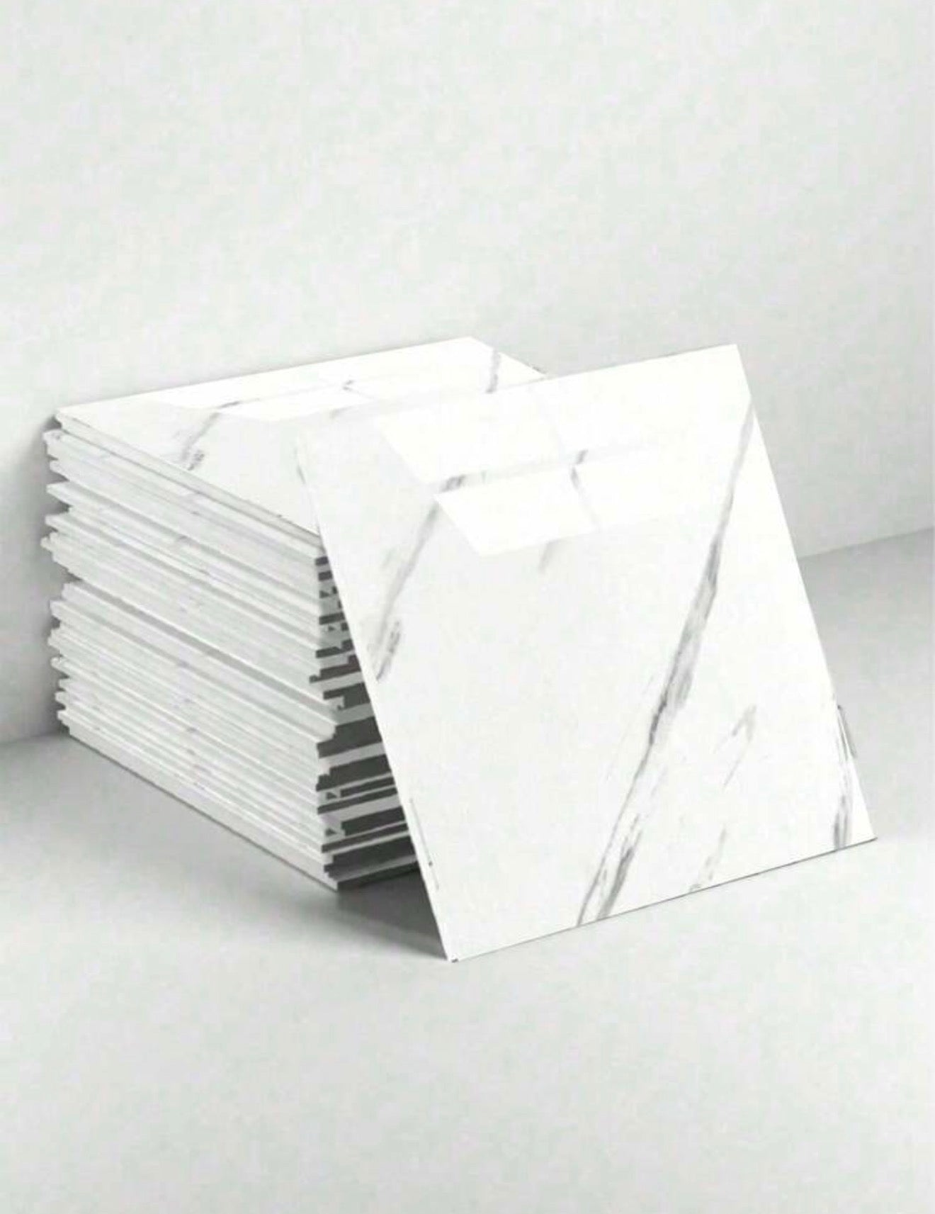 12pcs Self-Adhesive Vinyl Wall Tiles
