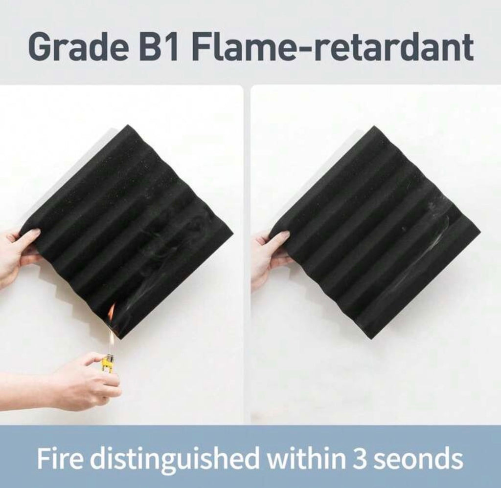 36 Pack Acoustic Wall Tiles