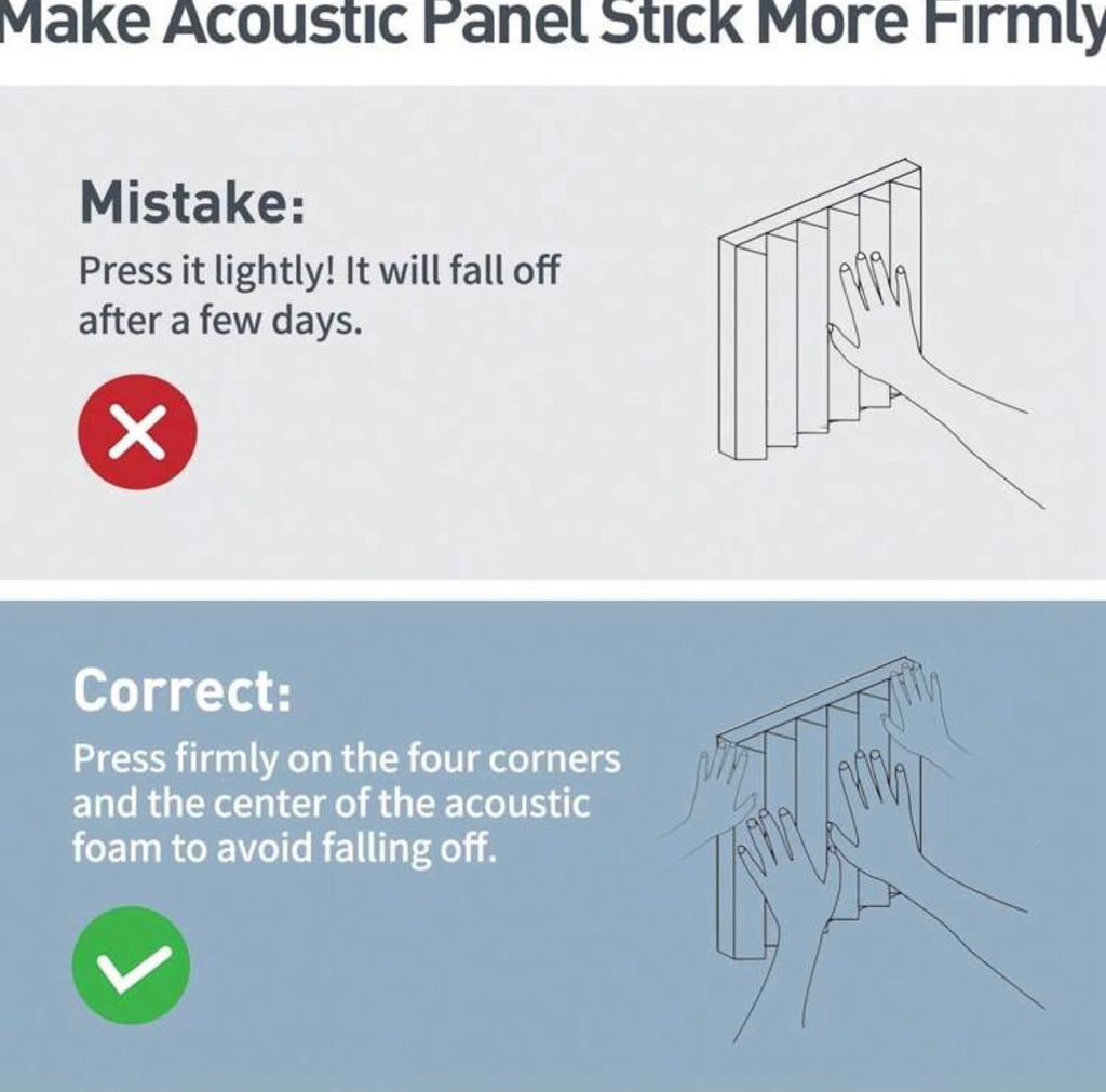 36 Pack Acoustic Wall Tiles
