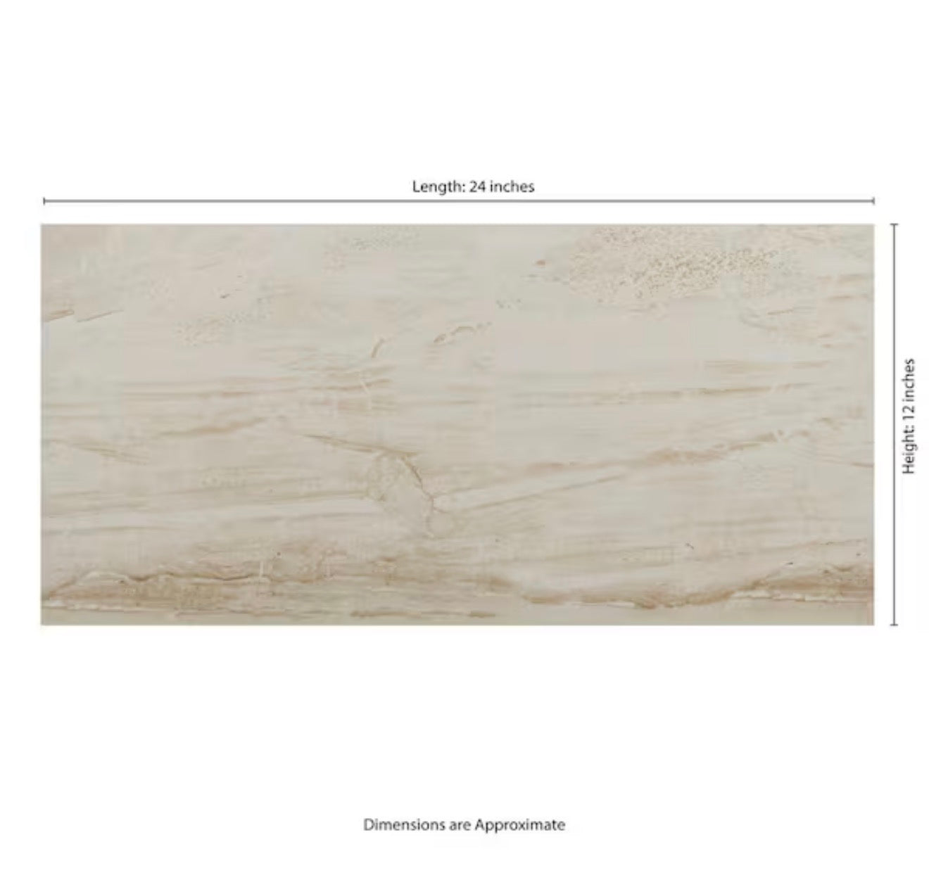 Vigo White 12 in. x 24 in. Matte Stone Look Ceramic (16 sq. ft./Case)