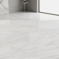 Vigo White 12 in. x 24 in. Matte Stone Look Ceramic (16 sq. ft./Case)