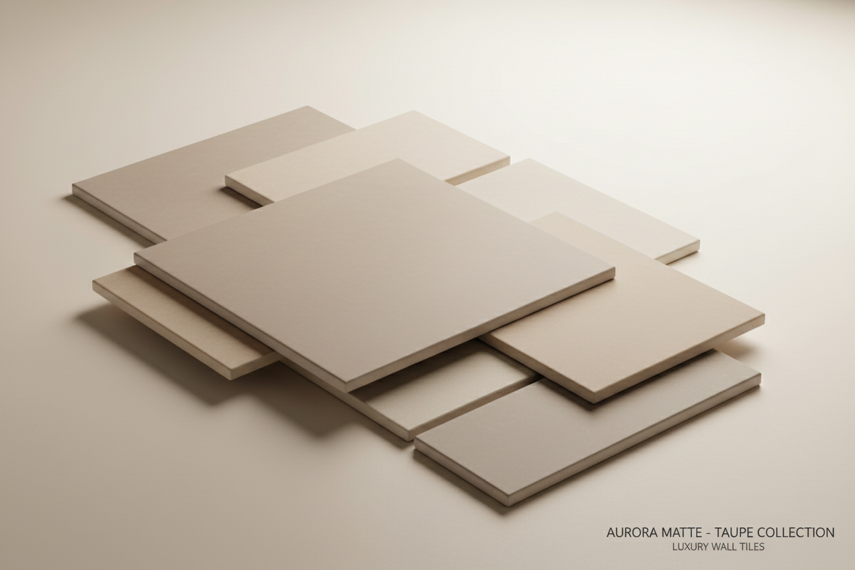 Soft Taupe Beige Wall Tiles